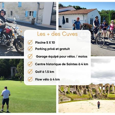 Les Cuves - Saintes Bed & Breakfast Chaniers Екстериор снимка